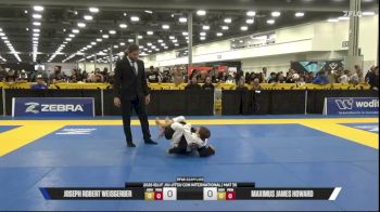Maximus James Howard vs Joseph Robert Weisgerber 2026 IBJJF Jiu-Jitsu CON International