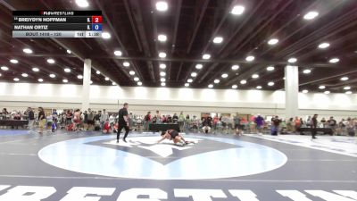 120 lbs Cons. Round 4 - Breiydyn Hoffman, IL vs Nathan Ortiz, IL