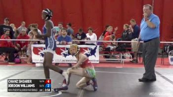 80 Champ. Round 2 Jordon Williams (Oklahoma) vs. Chanz Shearer (Pennsylvania)