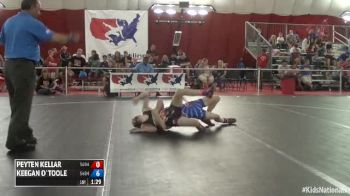 91 Champ. Round 2 Peyten Kellar (Ohio) vs. Keegan O`Toole (Wisconsin)