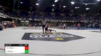 101 lbs Cons. Round 4 - Nicholas Pollett, Streator vs Gavin Rockey, Wauconda