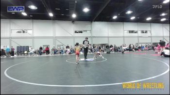 50 lbs Quarterfinal - Emersyn Edge, Sisters On The Mat Black vs Zemariuh Pina, Aggression Legionaries Girls