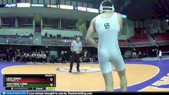 120 lbs Round 5 (6 Team) - Levi Cerny, Columbus vs Matthew Long, Garden City HS