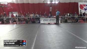 128 Champ. Round 2 Frankie Tal-shahar (Florida) vs. Aaron Bancroft (North Carolina)