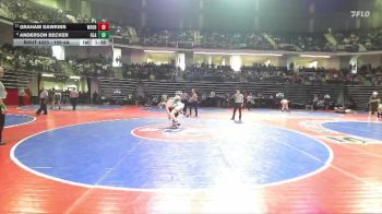 150-4A Semifinal - Anderson Becker, Ola vs Graham Dawkins, Walnut Grove