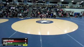 120 lbs Cons. Round 4 - Landen Pehler, Arcadia vs Dylan Miller, Hayward