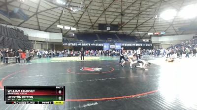 115 lbs Cons. Round 4 - Hesston Bitton, Mat Rattlers (Tri-Cities) vs William Charvet, Grandview Popeye