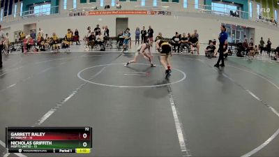 72 lbs Round 1 (6 Team) - Nicholas Griffith, Misfits United vs Garrett Raley, Python Pit