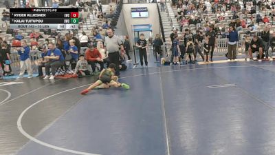 70 lbs 1st Place Match - Ryder Kluesner, Lakeland Wrestling Club vs Kalai Tuitupou, Shootbox Wrestling Club