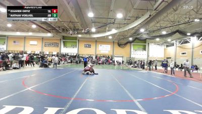 165 lbs Round Of 16 - Exavier Ortiz, Tolman vs Nathan Voelkel, Aquidneck Island Wrestling