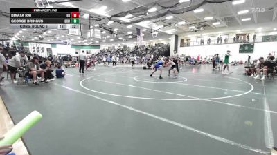 126 lbs Cons. Round 5 - Binaya Rai, BV Bison vs George Bringus, Greater Heights Wrestling