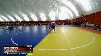 285 lbs Round 4 (6 Team) - Jayvon Tompkins, IL Top Dawgs-ORANGE vs Austin Browne, Lodi