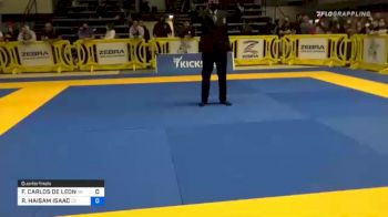 FRANCISCO CARLOS DE LEON vs RIDA HAISAM ISAAC 2020 American National IBJJF Jiu-Jitsu Championship