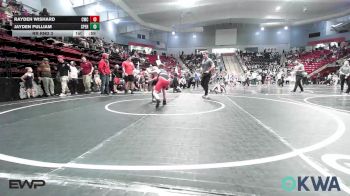 90 lbs Rr Rnd 3 - Rayden Wishard, Claremore Wrestling Club vs Jayden Pulliam, Sperry Wrestling Club
