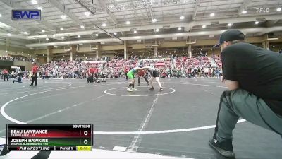 110 lbs Cons. Round 2 - Joseph Hawkins, Wichita Blue Knights vs Beau Lawrance, Trailblazer