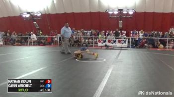 50 Cons. Semi Gavin Weichelt (Colorado) vs. Nathan Braun (Illinois)