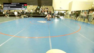 140-H lbs Round Of 16 - Ashton Thompson, Alliance vs Aidan Lee, Savage Wrestling