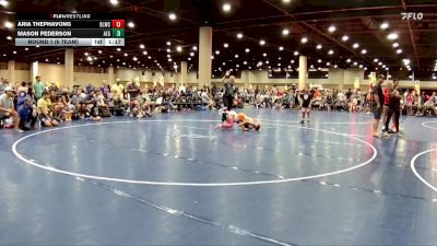 90 lbs Round 1 (6 Team) - Mason Pederson, Alabama Elite Gold vs Aria Thephavong, Blackman WC
