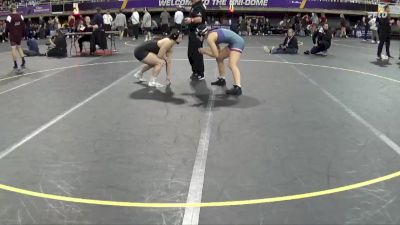 160 lbs Quarters & 1st Wb (16 Team) - May Cuyler, Presbyterian vs Lydia Krauss, McKendree University