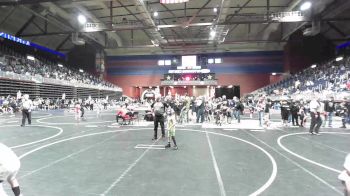 52 lbs Final - Ryker Ehrich, Gladiator Wrestling Academy vs Dezmon Lopez, Team Garcia WC