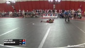 50 3rd Place Match Nathan Braun (Illinois) vs. Adam Bilby (Kansas)