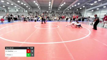 120 lbs Quarterfinal - Alan Koehler, Team Carnage vs Tyler Knox, Beast Of The East