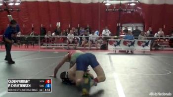 136 Quarterfinal Peter Christensen (Illinois) vs. Caden Wright (Pennsylvania)