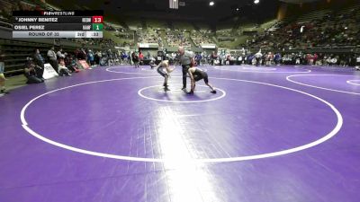 128 lbs Round Of 32 - Bryce Pasvogel, Clovis North vs Gabe Neeley, Yosemite