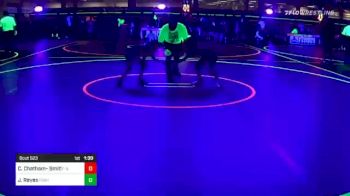 57 lbs Quarterfinal - Carson Chatham- Smith, F-5 Grappling vs Julian Reyes, Perham