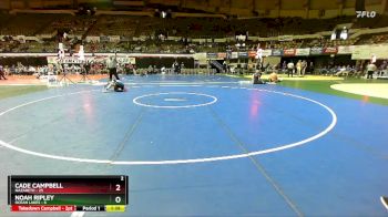 150 lbs Quarters & Wb (16 Team) - Cade Campbell, Nazareth vs Noah Ripley, Ocean Lakes