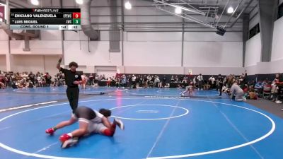 140 lbs Cons. Round 1 - Eniciano Valenzuela, El Paso Enforcers Wrestling Club vs Luis Miguel, Labyrinth Wrestling Club