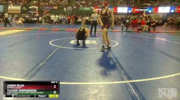 A - 170 lbs Quarterfinal - Tucker Shepardson, Park (Livingston)/Sweet Grass County (Big Timber) vs Jaden Silha, Dawson County