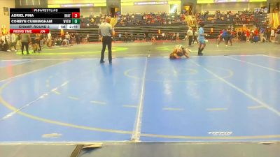 149 lbs Champ. Round 2 - Adriel Pina, University Of Central Florida vs Corbyn Cunningham, WVU Tech (W.Va.)