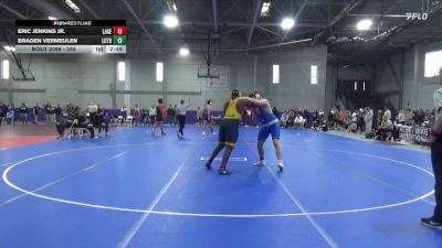 285 lbs Champ. Round 1 - Eric Jenkins Jr., Lakeland vs Braden Vermeulen, Luther