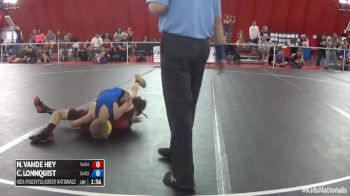 75 Cons. Round 3 Calvin Lonnquist (Minnesota) vs. Nathan Vande Hey (Wisconsin)