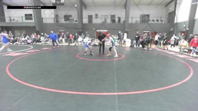 U12 FK - 92 lbs Champ. Round 3 - Austyn Peck, White River Hornets Wrestling Club vs George Hastings, Steelclaw Wrestling Club