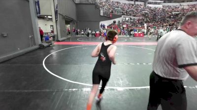 110 lbs Champ. Round 1 - Breckyn Dean, Team Nazar Training Center / Milton Monsters vs Brayden Mueller, Whitehall