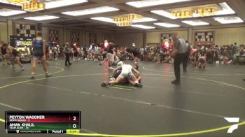 180 lbs Semis & 1st Wrestleback (8 Team) - Aman Khalil, Team Alien vs Peyton Wagoner, Death Squad