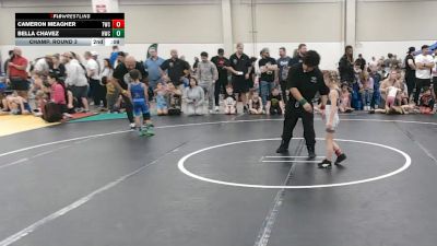 42.8-43.6 lbs Champ. Round 3 - Julius Alexander, Vici Wrestling Club vs Natalie Austin, Texas Select Wrestling