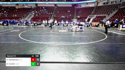 127 lbs Round Of 16 - Haidan McNamara, Fort Leboeuf vs Gavin Hunter, Warrior Run