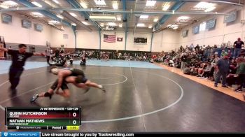 128-129 lbs Round 2 - Quinn Hutchinson, Poudre vs Nathan Mathews, Cheyenne East