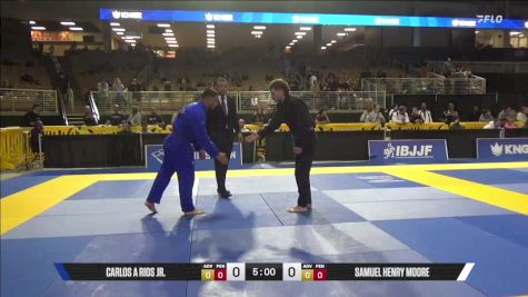 Samuel Henry Moore vs Carlos A Rios Jr. 2025 Pan Jiu Jitsu IBJJF Championship