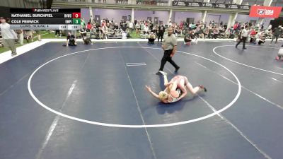 Junior Boys - 138 lbs Cons. Round 4 - Cole Fenwick, Empire vs Nathaniel Burchfiel, Ranger 47 Wrestling Club