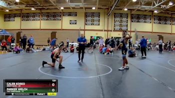 120 lbs Round 6 (10 Team) - Caleb Kosko, Diddy Elite vs Parker Welch, The Compound