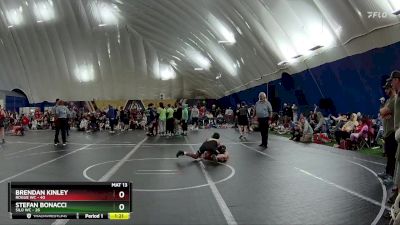 130 lbs Round 2 (6 Team) - Brendan Kinley, Rogue WC vs Stefan Bonacci, Silo WC