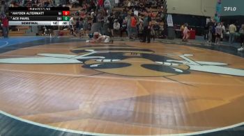 75 lbs Semifinal - Ace Pavel, Summit Wrestling Academy vs Hayden Altermatt, MN Elite