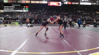 140 lbs Cons. Round 3 - Esther Lyman, Ridgevue vs Sophia Thomas, Canyon Ridge