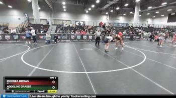 144 lbs Cons. Semi - Addeline Graser, NE vs Moorea Brown, IA