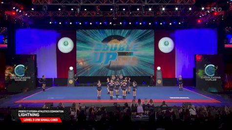 Perfect Storm Athletics Edmonton - Lightning [2025 L5 U18 Small Coed Semis] 2025 The Cheerleading Worlds