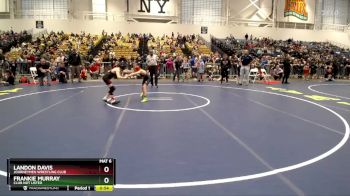 75 lbs Champ. Round 2 - Landon Davis, Journeymen Wrestling Club vs Frankie Murray, Club Not Listed